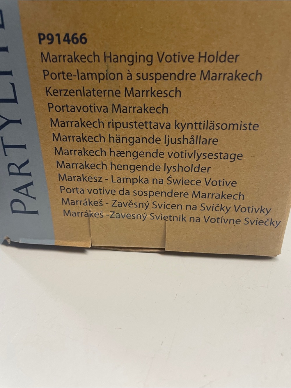 PartyLite Marrakech Hanging Votive Holder